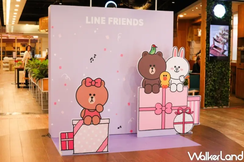 Global Mall環球購物中心 LINE FRIENDS會員禮  / WalkerLand窩客島整理提供 未經許可，不得轉載