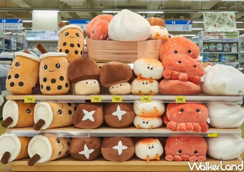 家樂福「台式點心」系列靠墊  / WalkerLand窩客島整理提供 未經許可，不得轉載