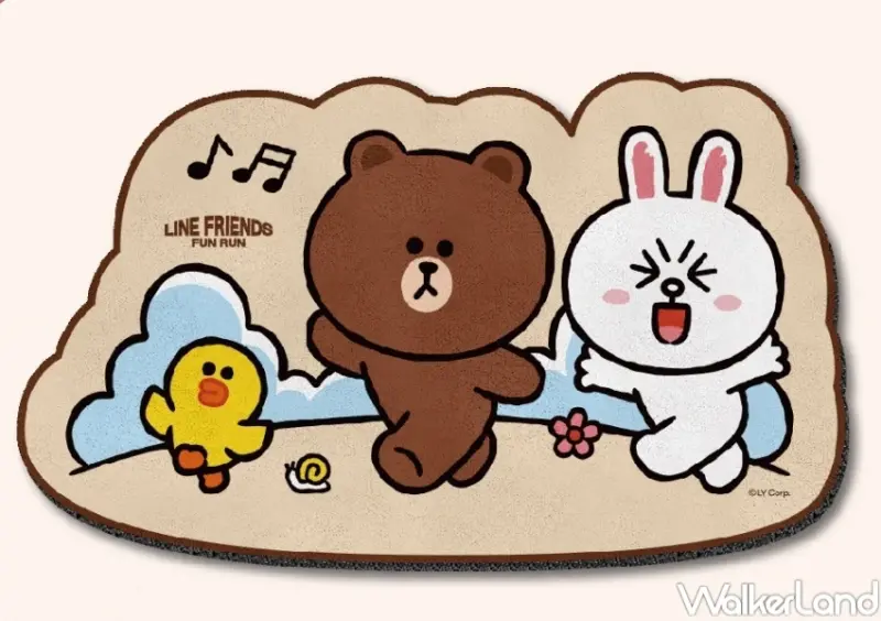 LINE FRIENDS FUN RUN 歡樂路跑  / WalkerLand窩客島整理提供 未經許可，不得轉載