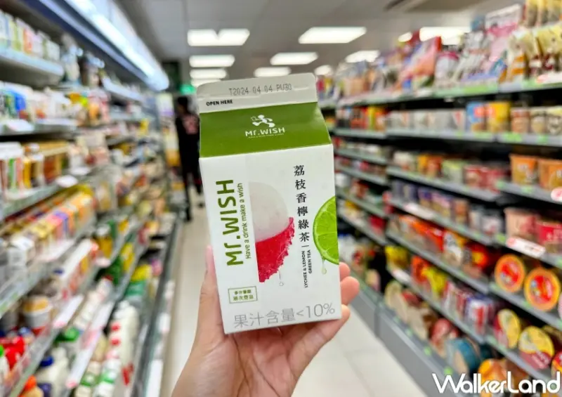 全家瓶裝飲料：Mr.Wish、有飲  / WalkerLand窩客島整理提供 未經許可，不得轉載