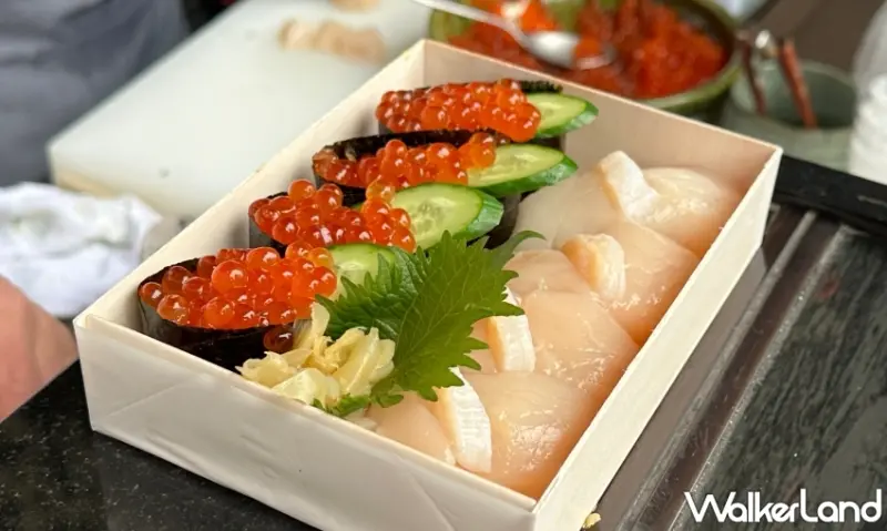 上引水產 夢幻海鮮祭 北海道生食級大干貝免費吃