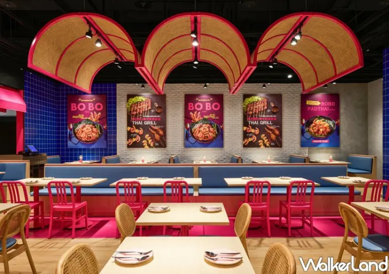 ▲瓦城旗下的BO BO創意泰式河粉二號店插旗中壢大江購物中心 / WalkerLand窩客島 鄭雅之 拍攝