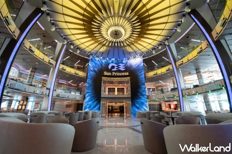 太陽公主號地中海首航亮相
