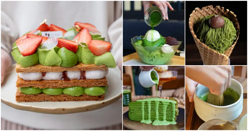 7間台北抹茶甜點店推薦清單  / WalkerLand窩客島整理提供 未經許可，不得轉載