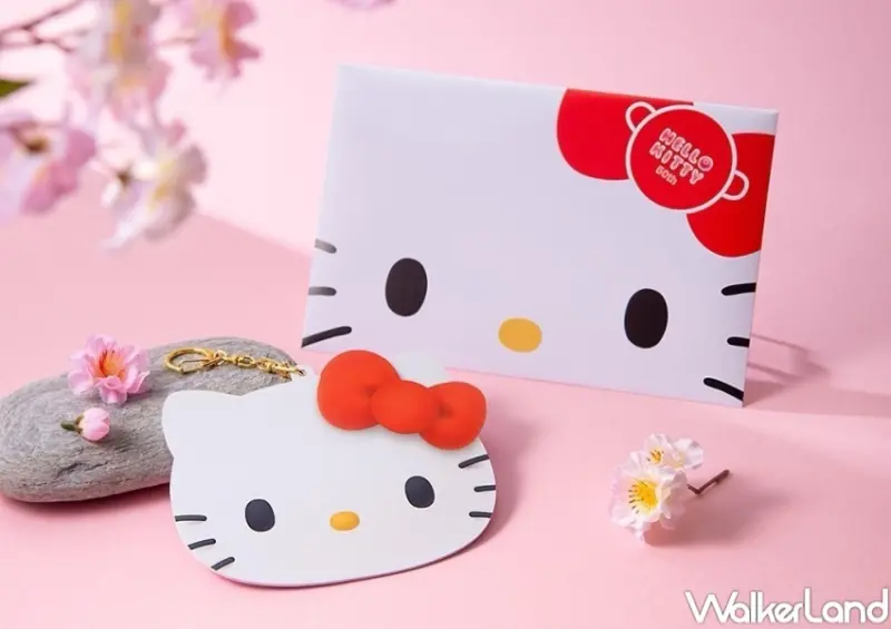 HELLO KITTY 50th巨大造型悠遊卡  / WalkerLand窩客島整理提供 未經許可，不得轉載