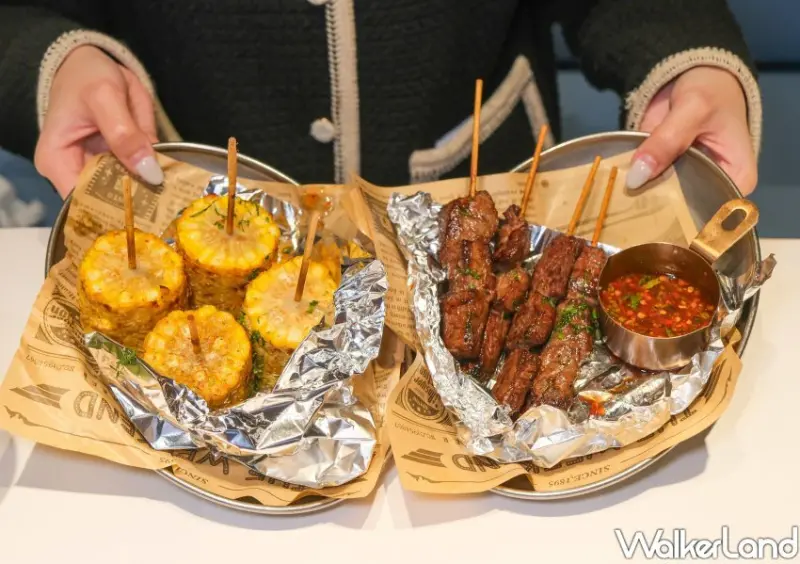 ▲大江會員APP領券，內用指定餐點可免費兌換泰式奶茶或泰北香烤玉米 / WalkerLand窩客島 鄭雅之 拍攝