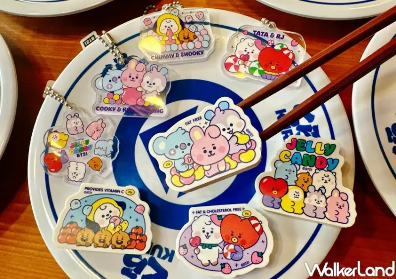 藏壽司 BT21扭蛋 / WalkerLand窩客島整理提供 未經許可，不得轉載