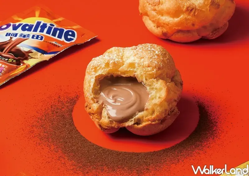 beard papa’s 阿華田泡芙 / WalkerLand窩客島整理提供 未經許可不可轉載。