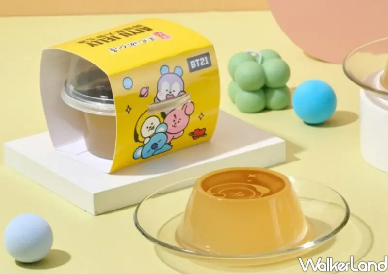 黑丸嫩仙草 BT21寒天愛玉凍/ WalkerLand窩客島整理提供 未經許可不可轉載。