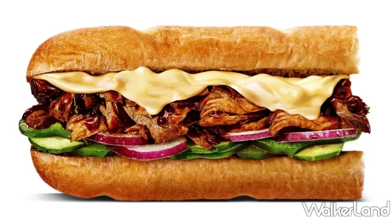 SUBWAY BBQ醬燒手撕豬潛艇堡