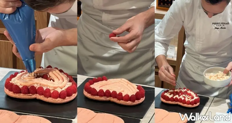 PIERRE HERM ISPAHAN心型馬卡龍蛋糕