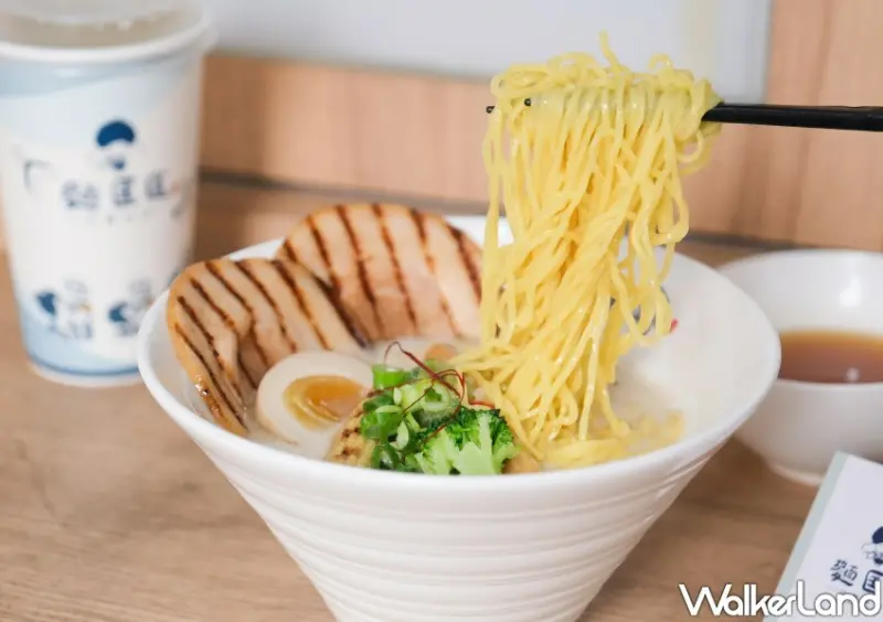 麵匡匡Ｘ京盛宇 茶語鷄白湯拉麵 / WalkerLand窩客島整理提供 未經許可不可轉載。