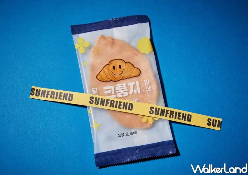 7-ELEVEN開賣韓國壓扁可頌麵包/ WalkerLand窩客島整理提供 未經許可不可轉載。