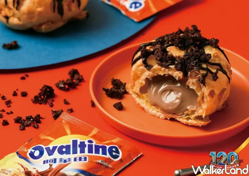 beard papa’s 阿華田泡芙 / WalkerLand窩客島整理提供 未經許可不可轉載。