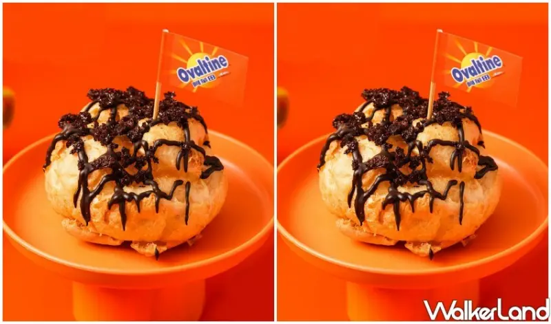 beard papa’s 阿華田泡芙 / WalkerLand窩客島整理提供 未經許可不可轉載。