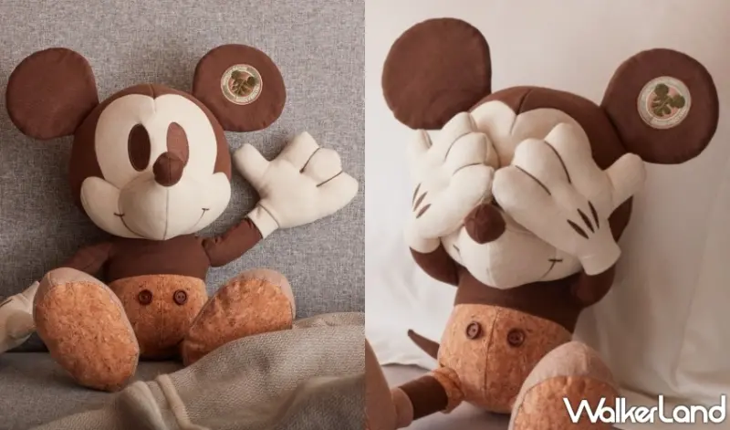 HOLA迪士尼黑標系列軟木布米奇玩偶