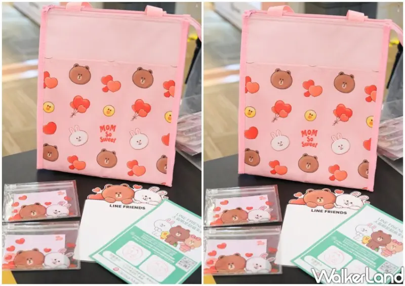 LINE FRIENDS快閃店 打卡禮、會員禮 / WalkerLand窩客島整理提供 未經許可不可轉載。