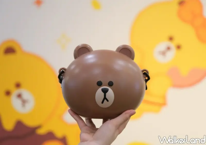 LINE FRIENDS快閃店 熊大爆米花 / WalkerLand窩客島整理提供 未經許可不可轉載。