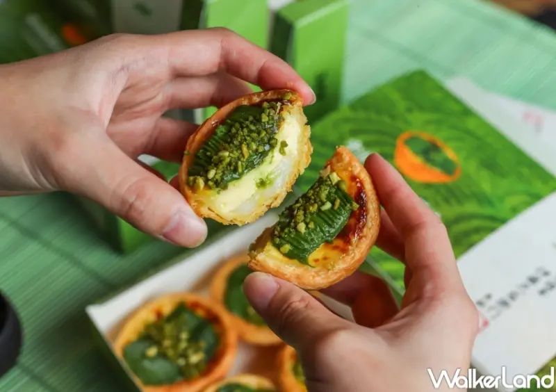 肯德基 宇治抹茶白玉蛋撻 / WalkerLand窩客島整理提供 未經許可，不得轉載