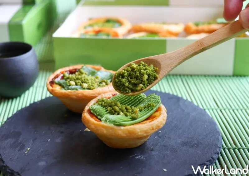 肯德基 宇治抹茶白玉蛋撻 / WalkerLand窩客島整理提供 未經許可，不得轉載