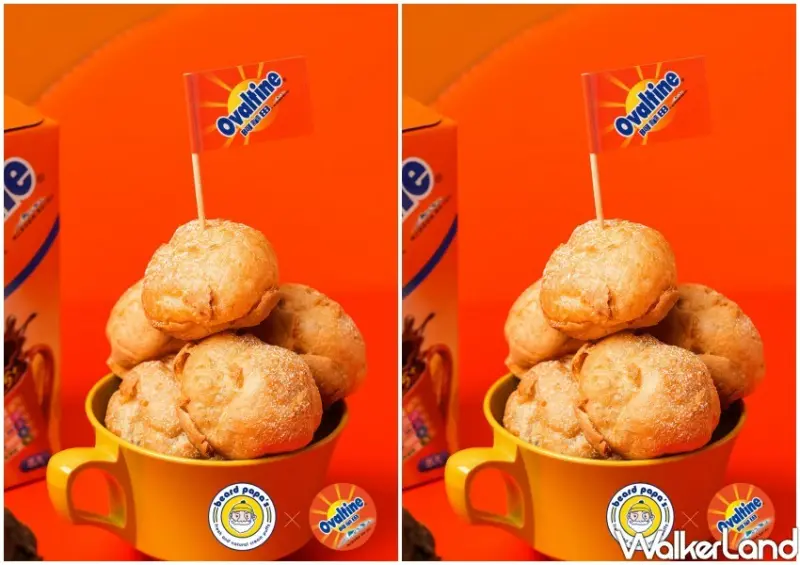 beard papa’s 阿華田泡芙 / WalkerLand窩客島整理提供 未經許可不可轉載。