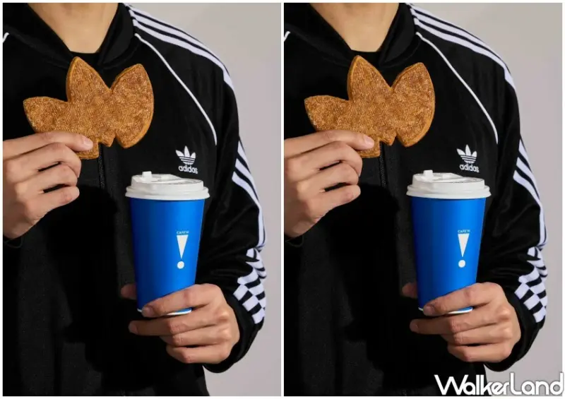 CAFE!N、adidas Originals聯名 / WalkerLand窩客島整理提供 未經許可不可轉載。