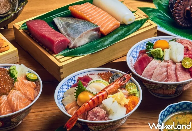 日本摩登屋台料理「長浜魚屋」頂級黑鮪魚丼飯、豪華海鮮丼飯