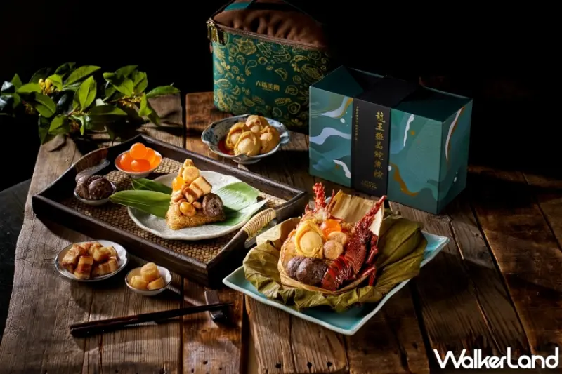 六福旅遊集團推出豪華海味粽「龍王極品鮑魚粽」