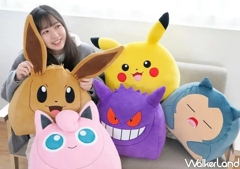 楽玩多寶可夢三角抱枕 7-ELEVEN預購 / WalkerLand窩客島整理提供 未經許可不可轉載。