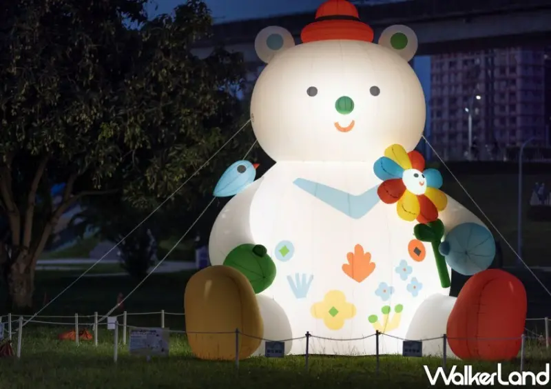 新北大都會公園「花開水岸•春日藝遊展」/ WalkerLand窩客島整理提供 未經許可不可轉載。