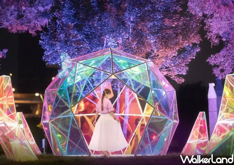 新北大都會公園「花開水岸•春日藝遊展」/ WalkerLand窩客島整理提供 未經許可不可轉載。