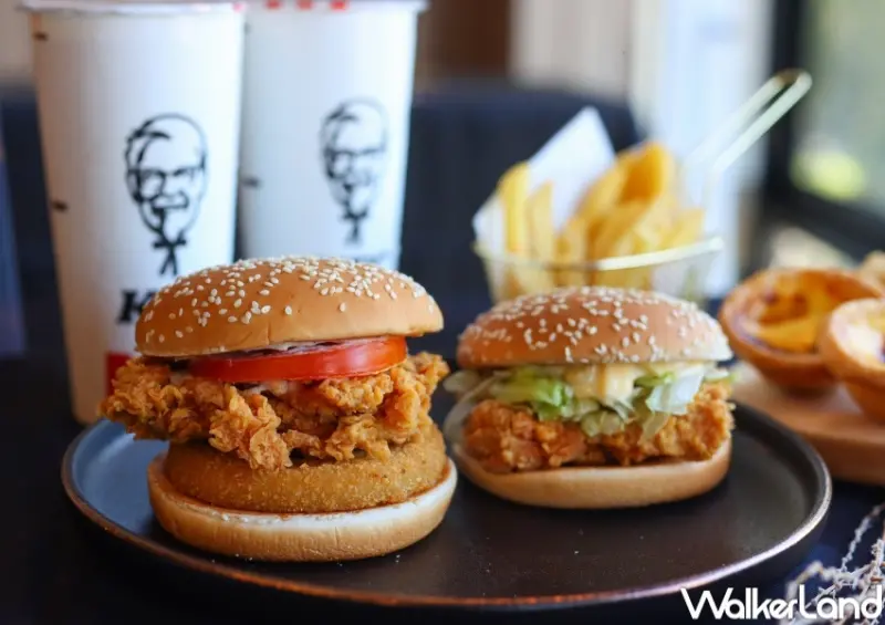 肯德基 松露起司圈咔啦雞腿堡  / WalkerLand窩客島整理提供 未經許可，不得轉載