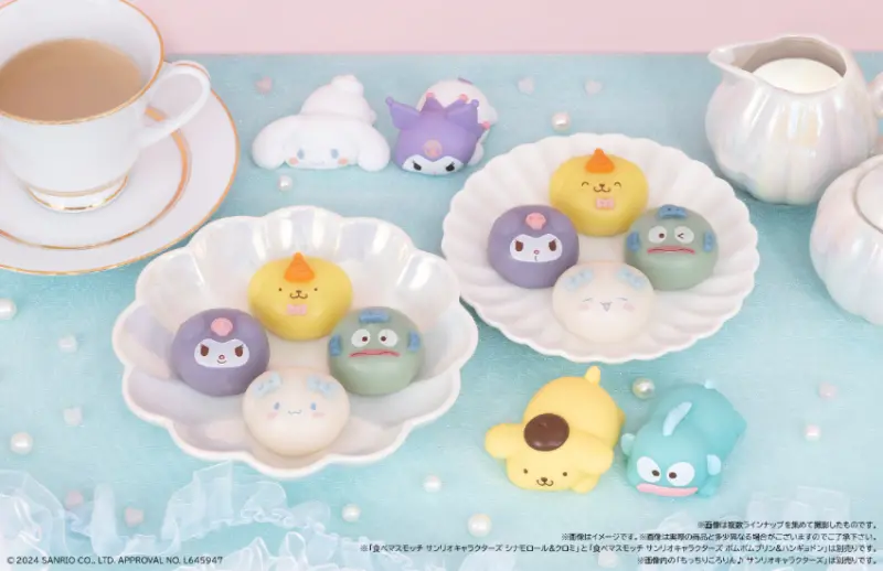 人氣三麗鷗角色化身Q彈造型麻糬登場