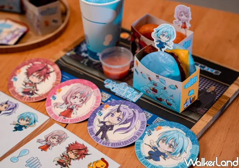 頂呱呱Ｘ關於我轉生變成史萊姆這檔事主題餐廳  / WalkerLand窩客島整理提供 未經許可不可轉載。