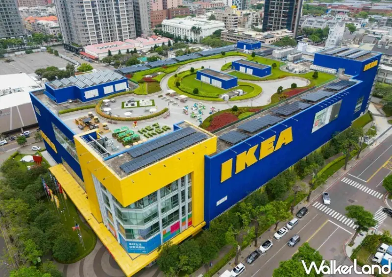 IKEA台中店 空中花園 / WalkerLand窩客島整理提供 未經許可不可轉載。