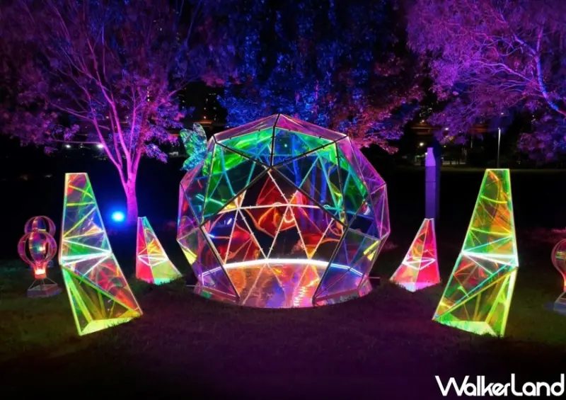 新北大都會公園「花開水岸•春日藝遊展」/ WalkerLand窩客島整理提供 未經許可不可轉載。