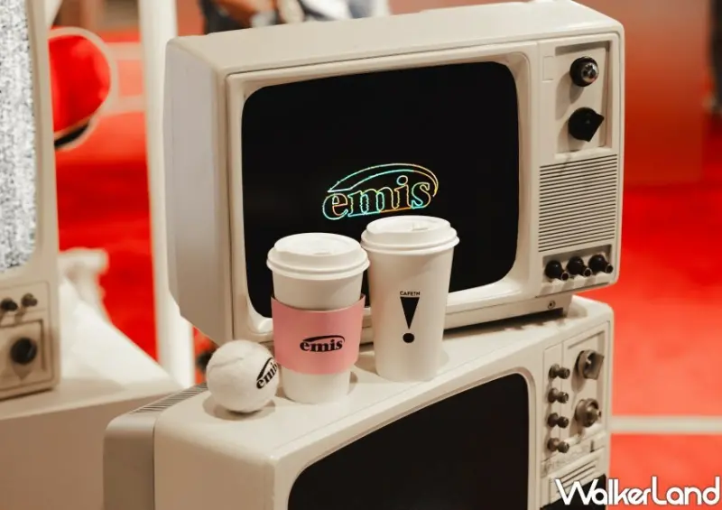 CAFE!N聯名 emis粉色!SLAND 快閃 / WalkerLand窩客島整理提供 未經許可不可轉載。