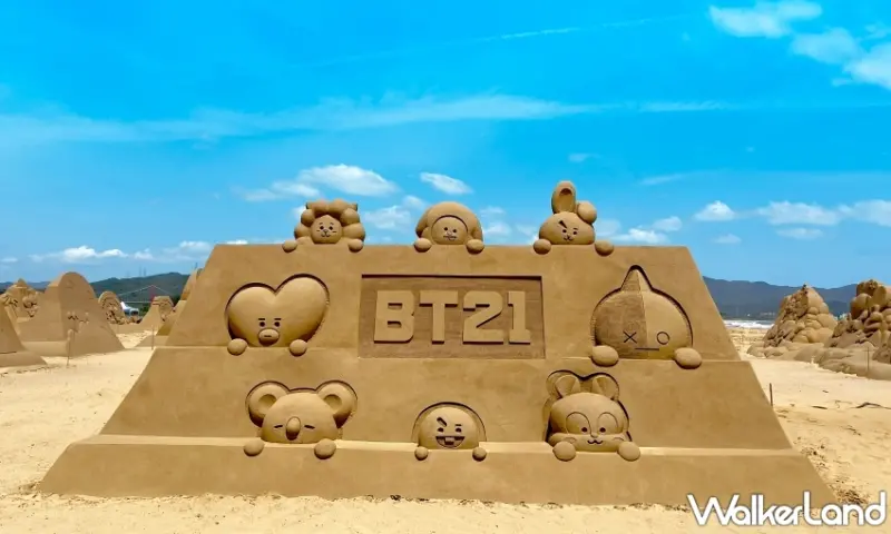 2024福隆國際沙雕藝術季 LINE FRIENDS夏日明星派對