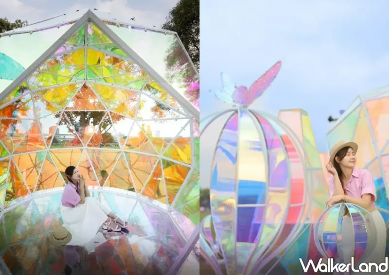 新北大都會公園「花開水岸•春日藝遊展」/ WalkerLand窩客島整理提供 未經許可不可轉載。