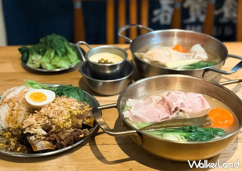 台北永春站美食「春寅食堂」菜單主打雞白湯麵必吃​​​​​​​/ WalkerLand窩客島整理提供 未經許可不可轉載。