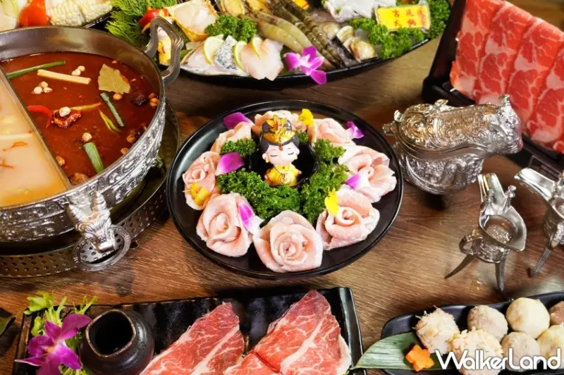 問鼎 2024母親節限定玫瑰松阪豬花免費吃