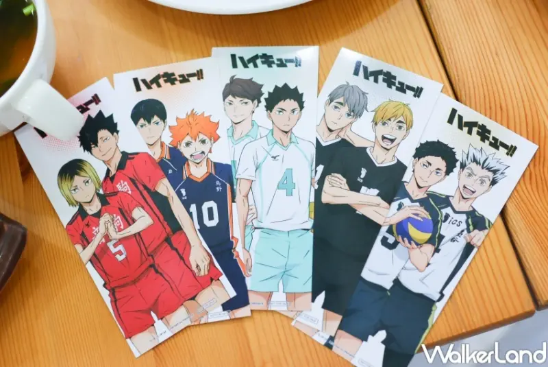 排球少年主題咖啡廳 活動資訊 / WalkerLand窩客島整理提供 未經許可，不得轉載