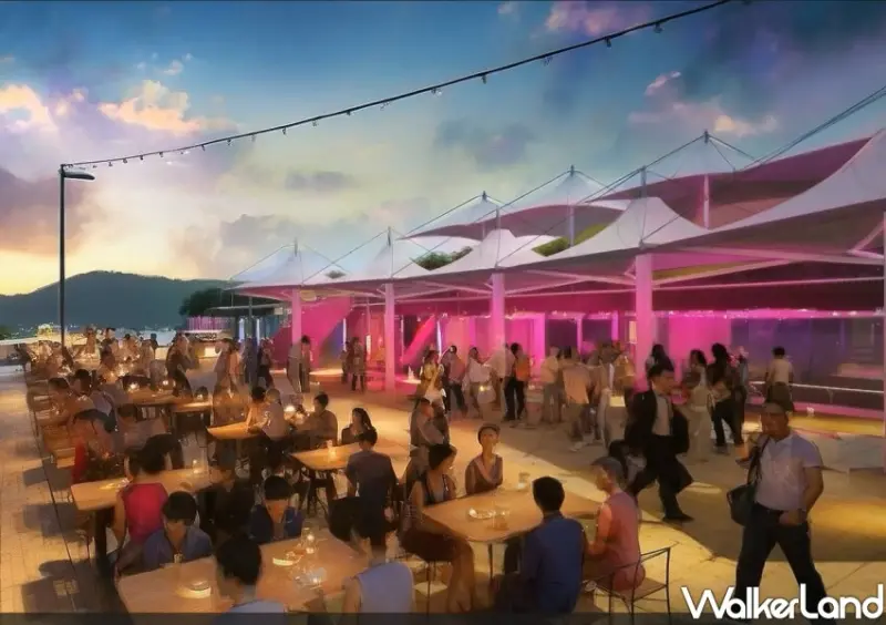 關渡碼頭貨櫃市集 / WalkerLand窩客島整理提供 未經許可不可轉載。