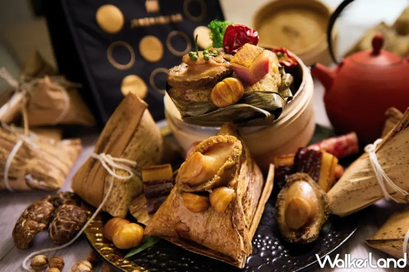 JR東日本大飯店台北推出凱華鮑粽情意禮盒，預購享85折、饕客不容錯過。