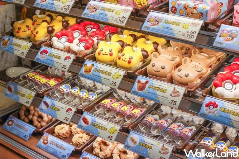 Mister Donut 寶可夢造型甜甜圈  / WalkerLand窩客島整理提供 未經許可，不得轉載