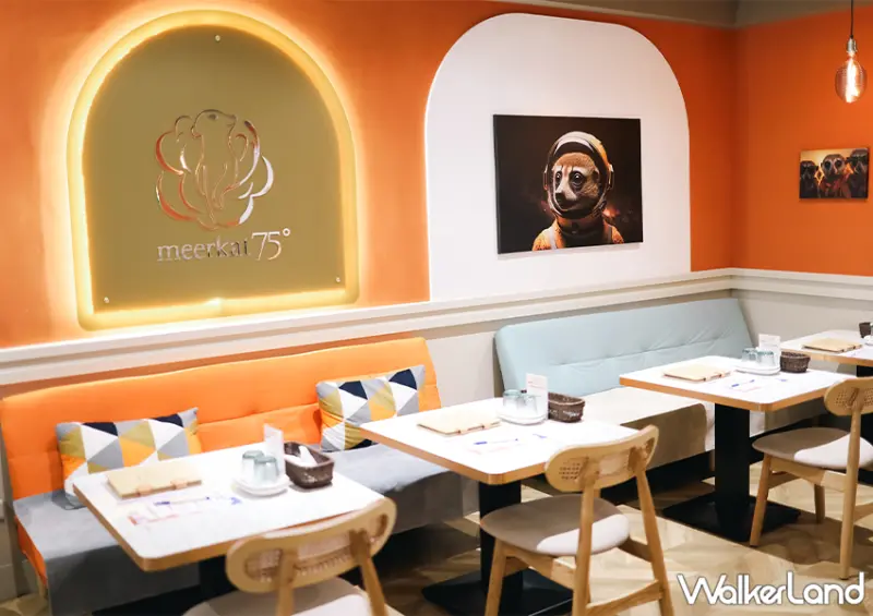 台北狐獴咖啡廳「75度獴」預約方式、菜單一次看/ WalkerLand窩客島整理提供 未經許可不可轉載。