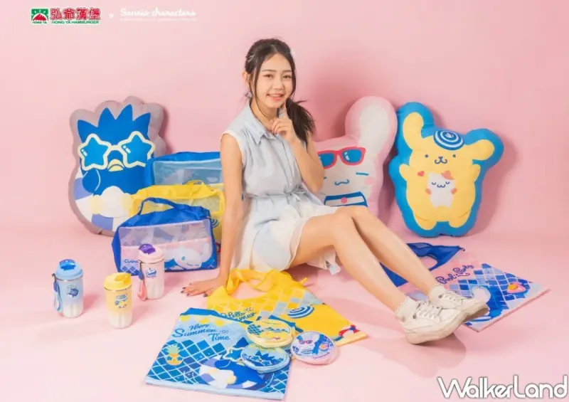 弘爺漢堡×三麗鷗聯名活動 / WalkerLand窩客島整理提供 未經許可不可轉載。