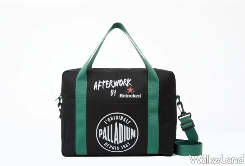 7-11獨家加價購「海尼根PALLADIUM」波士頓旅行袋、斜跨手機包