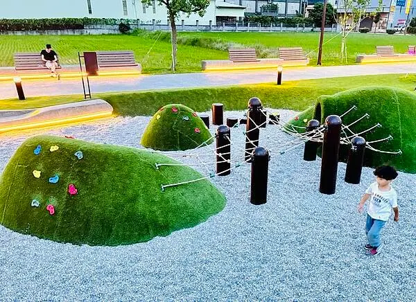  桃園蘆竹景點推薦：新龍公園/ WalkerLand窩客島整理提供 未經許可不可轉載