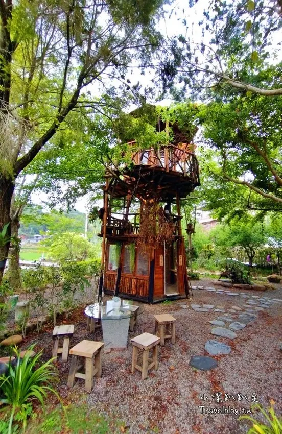 南投網美必拍樹屋咖啡廳 #嫁婆咖啡 / WalkerLand窩客島整理提供 未經許可不可轉載